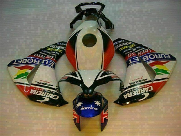 2008-2011 White Blue Honda CBR1000RR Motorcycle Fairings & Bodywork Canada
