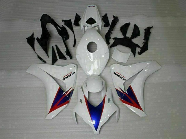 2008-2011 White Blue Red Honda CBR1000RR Fairing Kit Canada 2008-2011 White Blue Red Honda CBR1000RR Fairing Kit Canada