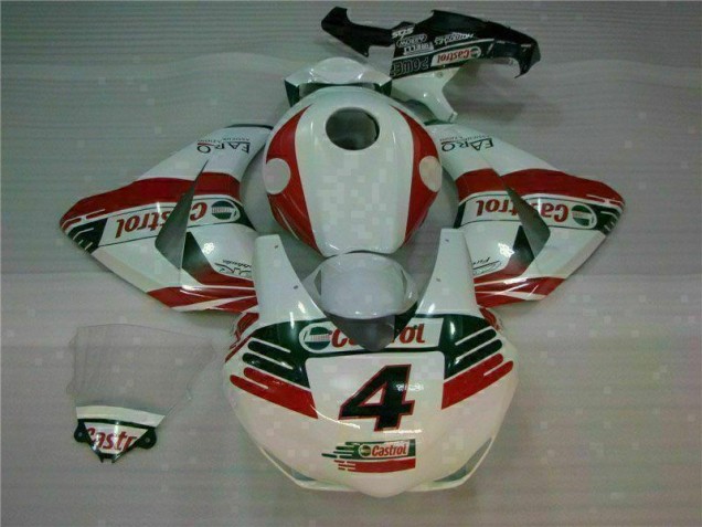 2008-2011 White Castrol 4 Honda CBR1000RR Motorcycle Fairings Canada 2008-2011 White Castrol 4 Honda CBR1000RR Motorcycle Fairings Canada