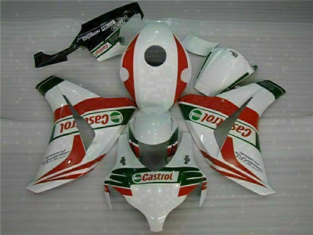 2008-2011 White Red Honda CBR1000RR Complete Fairing Kit Canada 2008-2011 White Red Honda CBR1000RR Complete Fairing Kit Canada
