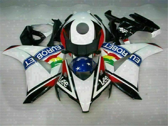 2008-2011 White Red Honda CBR1000RR Motorcycle Fairings Canada 2008-2011 White Red Honda CBR1000RR Motorcycle Fairings Canada
