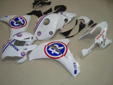 2008-2011 White Repsol Honda CBR1000RR Motorcycle Fairings Canada