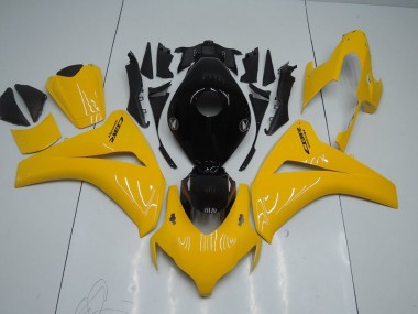 2008-2011 Yellow and Black Honda CBR1000RR Motorcycle Fairings Canada