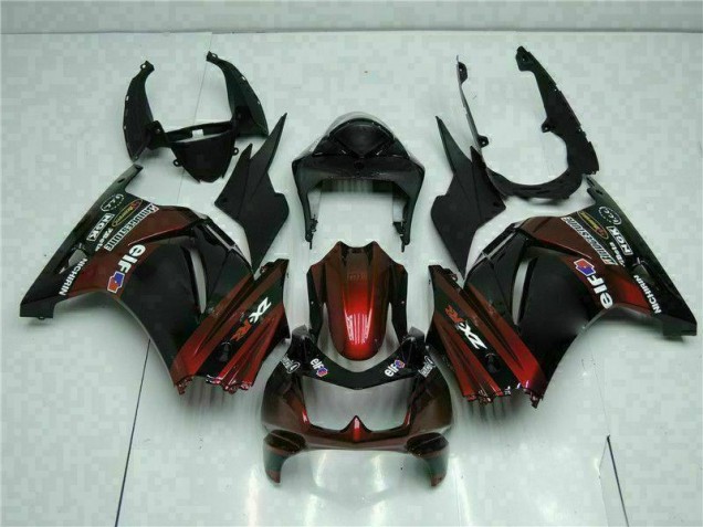 2008-2012 Black Kawasaki Ninja EX250 Motorcycle Fairings Canada 2008-2012 Black Kawasaki Ninja EX250 Motorcycle Fairings Canada
