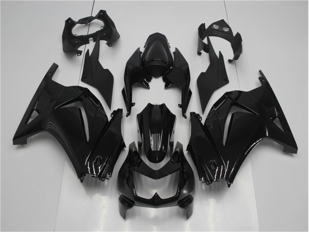 2008-2012 Glossy Black Kawasaki Ninja EX250 Motorcycle Fairings Canada 2008-2012 Glossy Black Kawasaki Ninja EX250 Motorcycle Fairings Canada