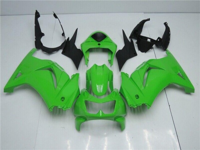 2008-2012 Green Kawasaki Ninja EX250 Plastic Full Fairing Kit Canada 2008-2012 Green Kawasaki Ninja EX250 Plastic Full Fairing Kit Canada