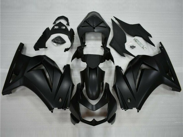 2008-2012 Matte Black Kawasaki Ninja EX250 Plastic Full Fairing Kit Canada 2008-2012 Matte Black Kawasaki Ninja EX250 Plastic Full Fairing Kit Canada
