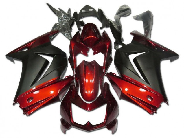 2008-2012 Red Grey Kawasaki Ninja EX250 Motorcycle Fairings Canada 2008-2012 Red Grey Kawasaki Ninja EX250 Motorcycle Fairings Canada