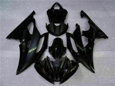 2008-2016 Black Yamaha YZF R6 Full Motorcycle Fairings Canada