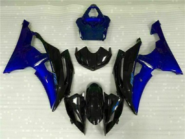 2008-2016 Blue Black Yamaha YZF R6 Full Fairing Kit Canada