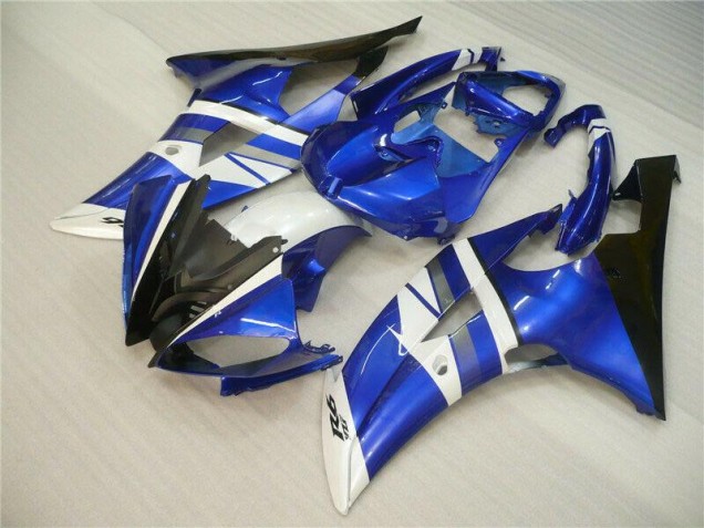 2008-2016 Blue White Black Yamaha YZF R6 Motorcycle Fairings & Bodywork Canada 2008-2016 Blue White Black Yamaha YZF R6 Motorcycle Fairings & Bodywork Canada