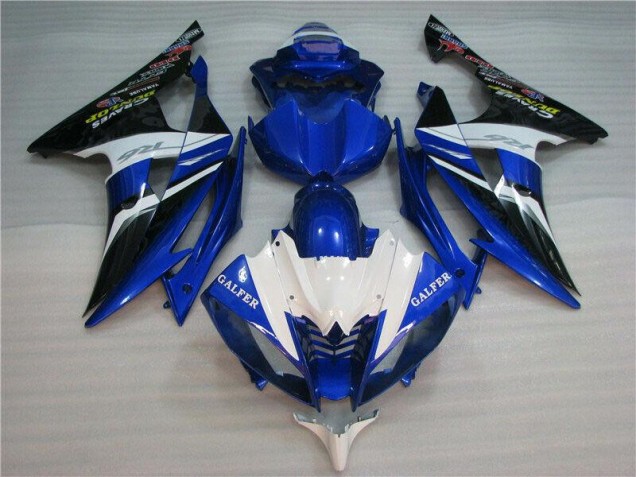 2008-2016 Blue Yamaha YZF R6 Motorcycle Fairings Canada 2008-2016 Blue Yamaha YZF R6 Motorcycle Fairings Canada