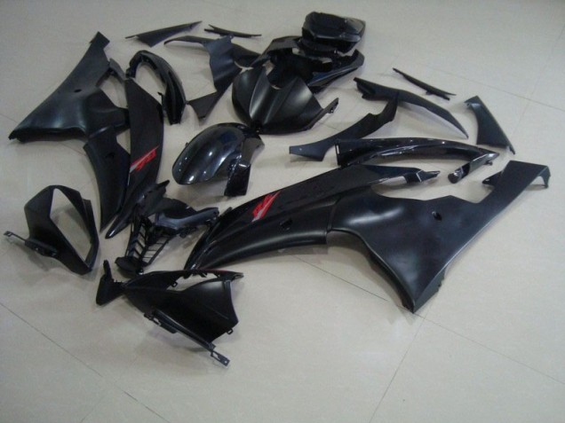 2008-2016 Matte Black Glossy Black Yamaha YZF R6 Motorcycle Fairings Canada 2008-2016 Matte Black Glossy Black Yamaha YZF R6 Motorcycle Fairings Canada