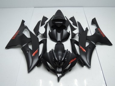 2008-2016 Matte Black Red Decals Yamaha YZF R6 Motorcycle Fairings Canada