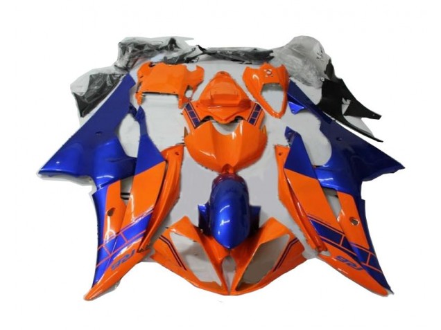 2008-2016 Orange Blue Yamaha YZF R6 Motorcycle Fairings Canada 2008-2016 Orange Blue Yamaha YZF R6 Motorcycle Fairings Canada