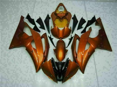 2008-2016 Orange Yamaha YZF R6 Fairing Kit & Bodywork Canada