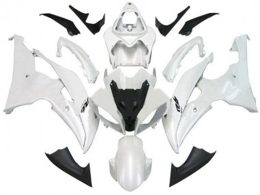 2008-2016 Pearl White R6 Yamaha YZF R6 Motorcycle Fairings Canada