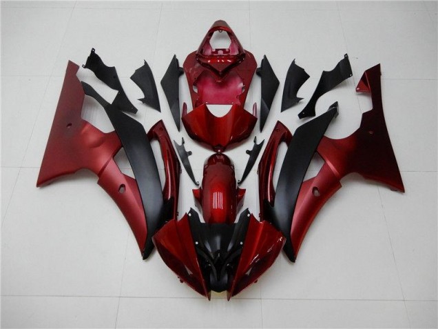 2008-2016 Red Black Yamaha YZF R6 Fairing Kit & Bodywork Canada 2008-2016 Red Black Yamaha YZF R6 Fairing Kit & Bodywork Canada