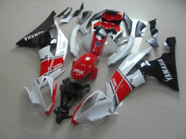 2008-2016 Red White Black Yamaha YZF R6 Full Fairing Kit Canada