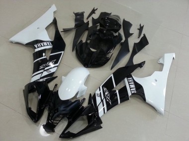 2008-2016 White and Black Yamaha YZF R6 Motorcycle Fairings Canada