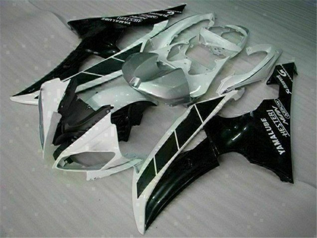 2008-2016 White Black Yamaha YZF R6 Full Fairing Kit Canada 2008-2016 White Black Yamaha YZF R6 Full Fairing Kit Canada