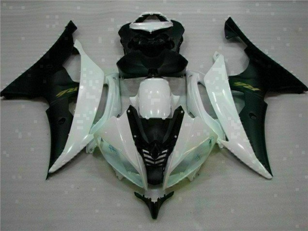 2008-2016 White Black Yamaha YZF R6 Full Fairing Kits Canada 2008-2016 White Black Yamaha YZF R6 Full Fairing Kits Canada