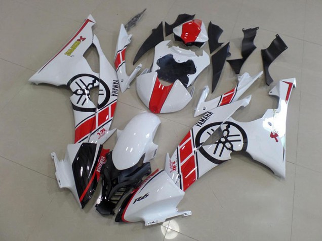 2008-2016 White with Big Yamaha Logo Yamaha YZF R6 Motorcycle Fairings Canada 2008-2016 White with Big Yamaha Logo Yamaha YZF R6 Motorcycle Fairings Canada