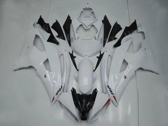 2008-2016 White Yamaha YZF R6 Fairing Kit & Bodywork Canada 2008-2016 White Yamaha YZF R6 Fairing Kit & Bodywork Canada