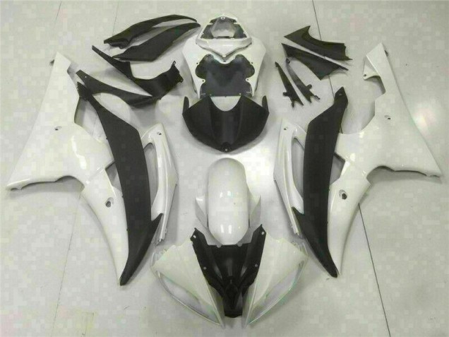 2008-2016 White Yamaha YZF R6 Fairing Kits Canada 2008-2016 White Yamaha YZF R6 Fairing Kits Canada