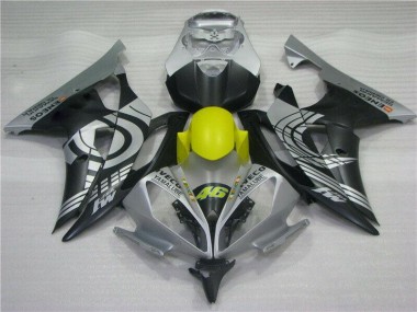 2008-2016 Yellow Black Silver Yamaha YZF R6 Motorcycle Fairings Canada