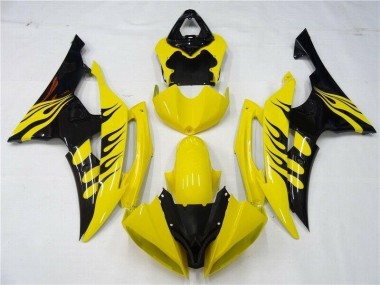 2008-2016 Yellow Black Yamaha YZF R6 ABS Motorcycle Fairings Canada