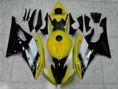 2008-2016 Yellow Black Yamaha YZF R6 ABS Full Motorcycle Fairings Canada