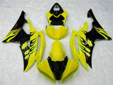 2008-2016 Yellow Yamaha YZF R6 Motorcycle Fairings Canada
