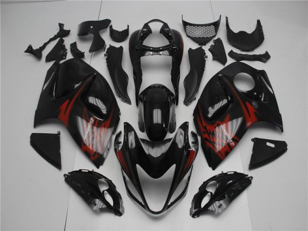2008-2019 Black Red Suzuki GSXR 1300 Hayabusa Motorcycle Fairings Canada