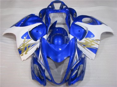 2008-2019 Blue White Suzuki GSXR 1300 Hayabusa Motorcycle Fairings & Bodywork Canada