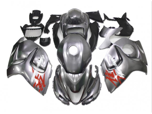2008-2019 Silver Suzuki GSXR 1300 Hayabusa Motorcycle Fairings Canada 2008-2019 Silver Suzuki GSXR 1300 Hayabusa Motorcycle Fairings Canada