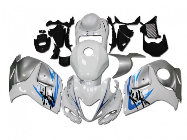 2008-2019 White Blue Suzuki GSXR 1300 Hayabusa Motorcycle Fairings Canada 2008-2019 White Blue Suzuki GSXR 1300 Hayabusa Motorcycle Fairings Canada