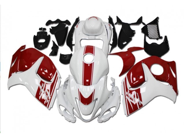 2008-2019 White Red Suzuki GSXR 1300 Hayabusa Motorcycle Fairings Canada 2008-2019 White Red Suzuki GSXR 1300 Hayabusa Motorcycle Fairings Canada