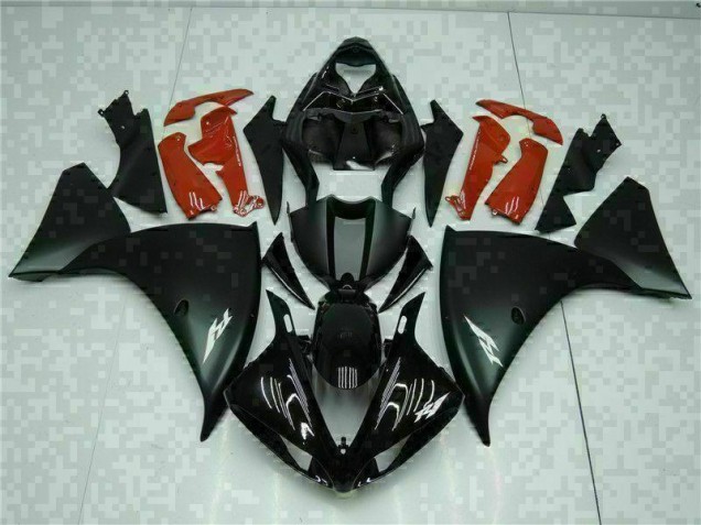 2009-2011 Black Red Yamaha YZF R1 Motorcycle Fairings Canada