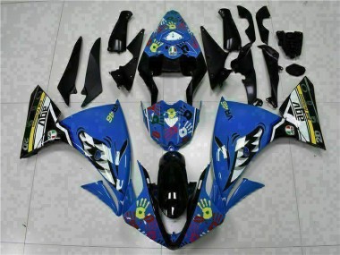 2009-2011 Blue Yamaha YZF R1 Motorcycle Fairings & Bodywork Canada