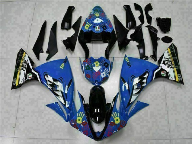 2009-2011 Blue Yamaha YZF R1 Motorcycle Fairings & Bodywork Canada 2009-2011 Blue Yamaha YZF R1 Motorcycle Fairings & Bodywork Canada