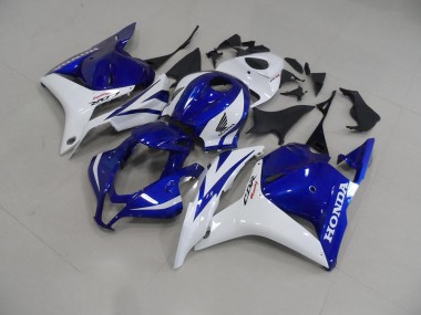 2009-2012 Blue White Honda CBR600RR Motorcycle Fairings Canada