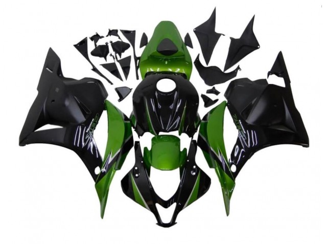 2009-2012 Green Black Honda CBR600RR Motorcycle Fairings Canada 2009-2012 Green Black Honda CBR600RR Motorcycle Fairings Canada