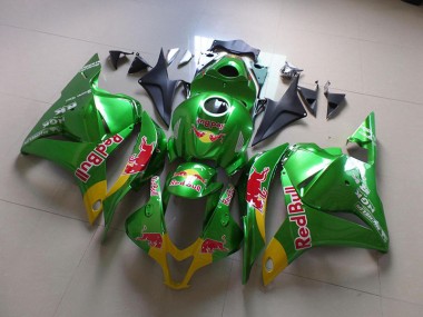 2009-2012 Green Red Bull Honda CBR600RR Motorcycle Fairings Canada