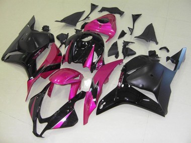 2009-2012 Pink Black Honda CBR600RR Motorcycle Fairings Canada