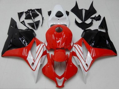 2009-2012 Red White Black Honda CBR600RR Plastics Motorcycle Fairings Canada