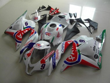 2009-2012 Red White Pata Honda CBR600RR Motorcycle Fairings Canada