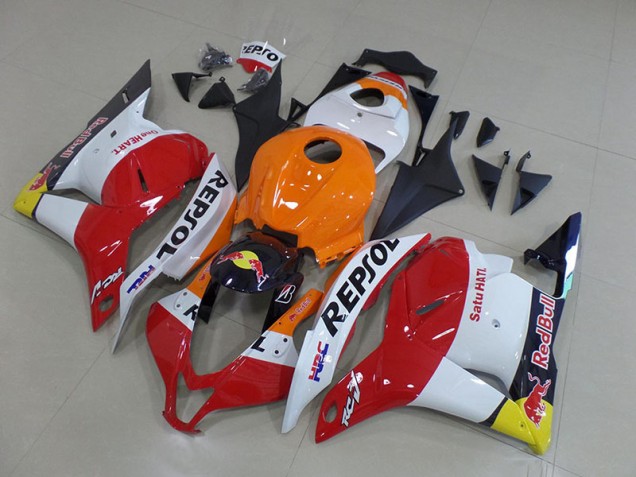 2009-2012 Repsol Red Bull Honda CBR600RR Motorcycle Fairings Canada 2009-2012 Repsol Red Bull Honda CBR600RR Motorcycle Fairings Canada