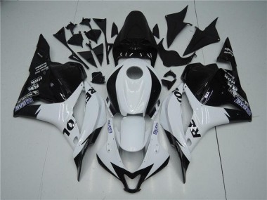 2009-2012 White Black Honda CBR600RR Motorcycle Fairings Canada