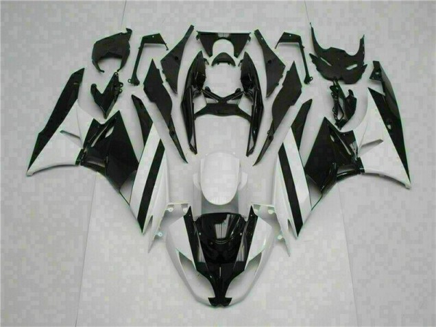 2009-2012 White Black Kawasaki Ninja ZX6R Motorcycle Fairings Canada 2009-2012 White Black Kawasaki Ninja ZX6R Motorcycle Fairings Canada